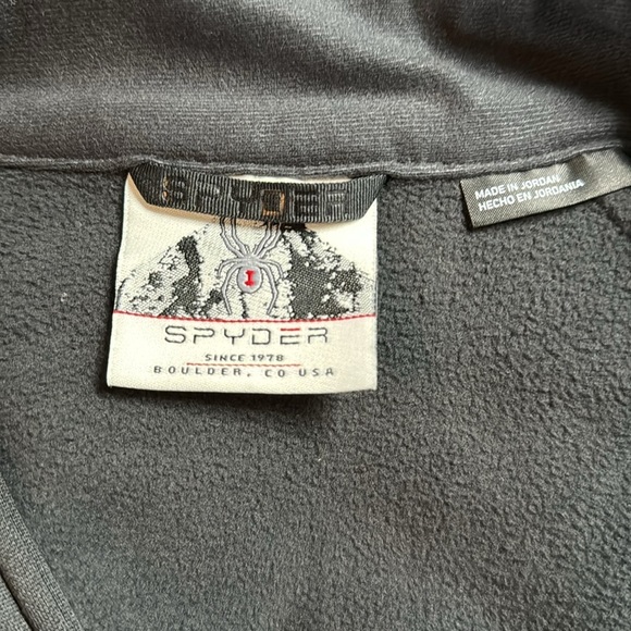 Spyder 1/4 Zip Jacket-size Large - Picture 10 of 12